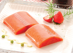 Pink Salmon Portions Skinless