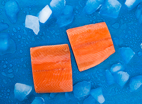 Pink Salmon Portions Skinless